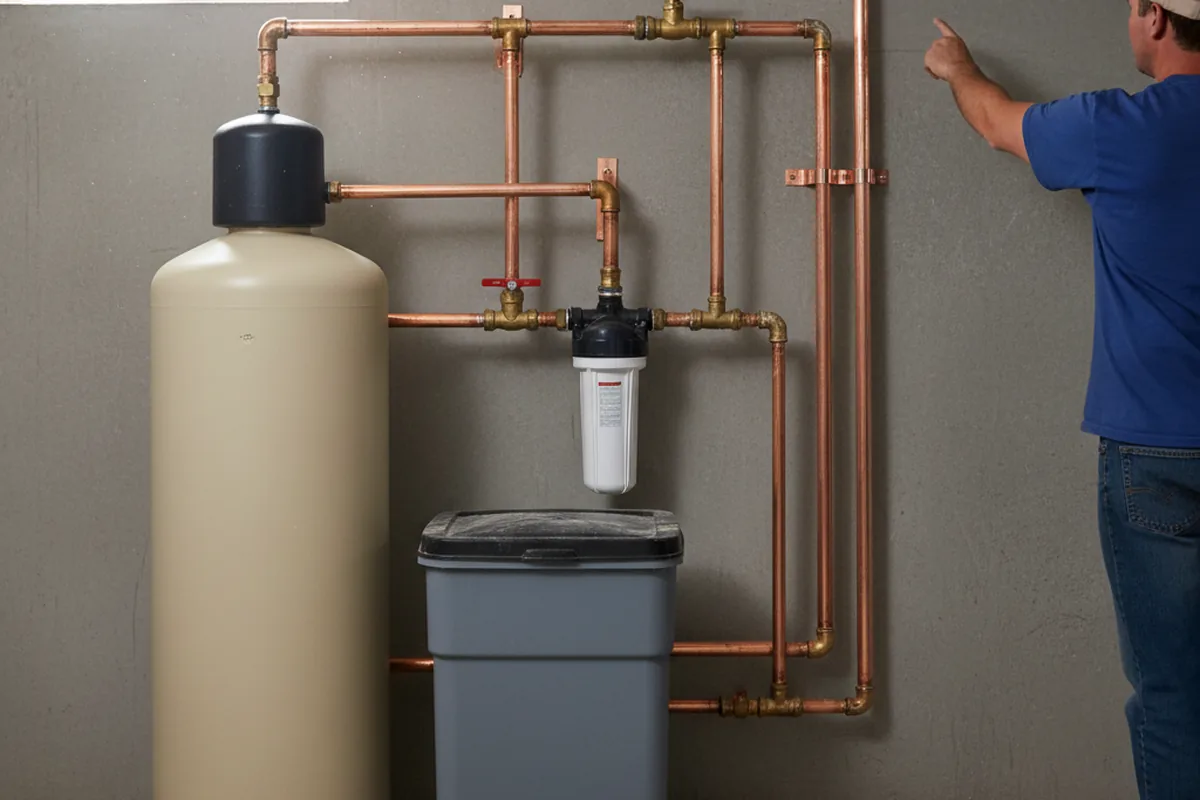 Whole-house water treatment system installed in Arrowsmith